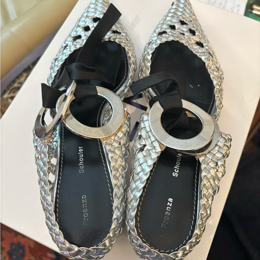 Proenza Schouler Silver Women's Shoes